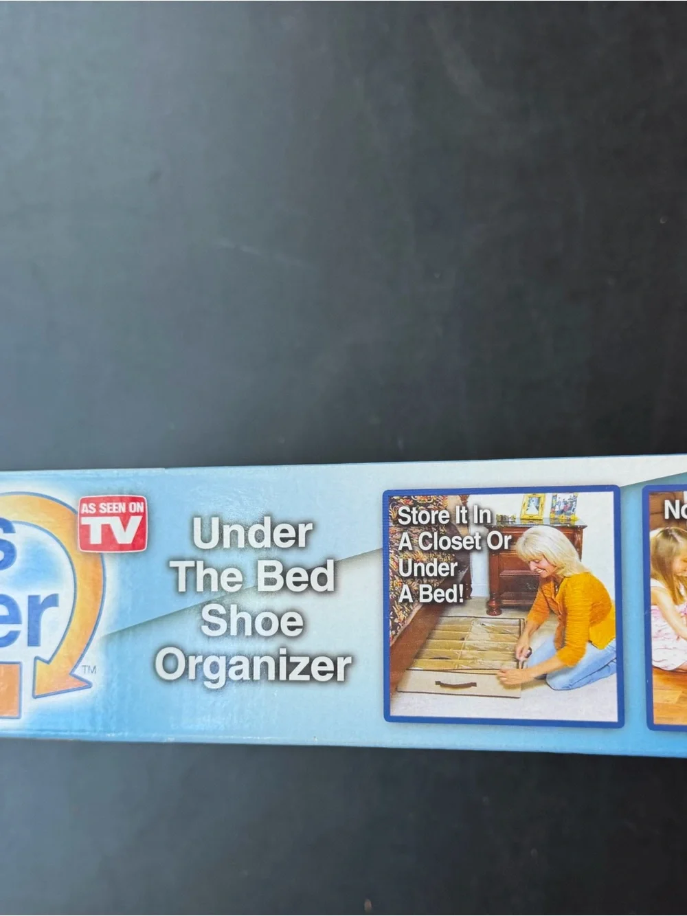 TeleBrands Shoes Under Space Saving Shoe Organizer